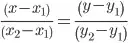 Generalized Line Equation