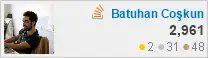 profile for Batuhan Coşkun at Stack Overflow, Q&A for professional and enthusiast programmers