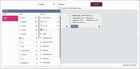Search Results Page With Results filtering