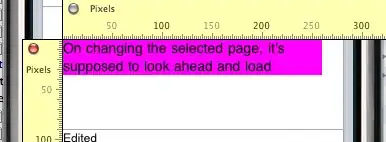 Screenshot of UILabel problem