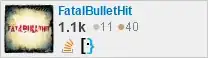 profile for FatalBulletHit on Stack Exchange, a network of free, community-driven Q&A sites