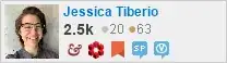 profile for Jessica Tiberio on Stack Exchange, a network of free, community-driven Q&A sites