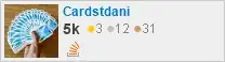 profile for Cardstdani on Stack Exchange, a network of free, community-driven Q&A sites