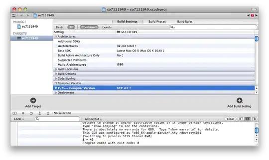 Compiler set to GCC 4.2