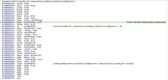 scenekit exc_bad_access