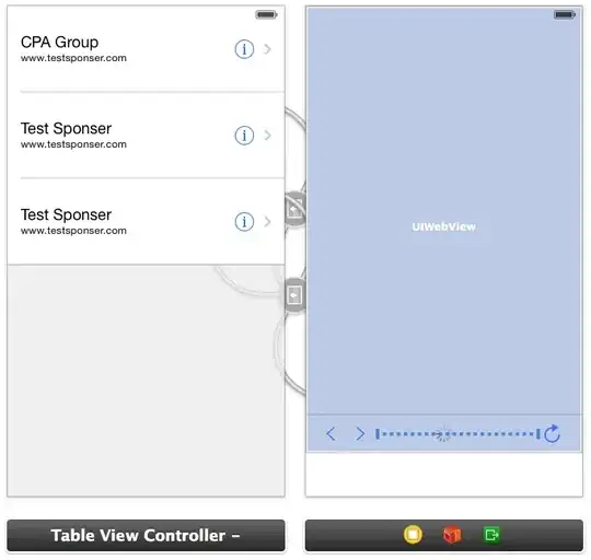 Table and Web View Link