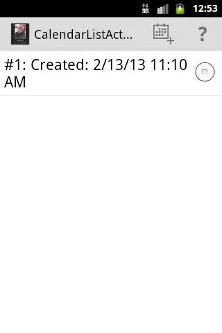 Help Icon in the Action Bar