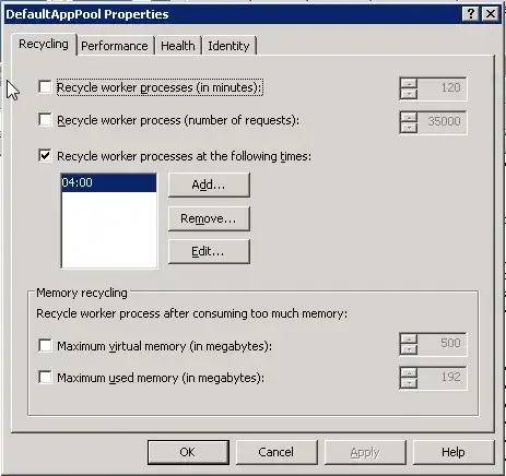 website configuration