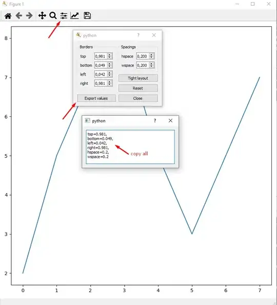 Change border and spacing GUI here