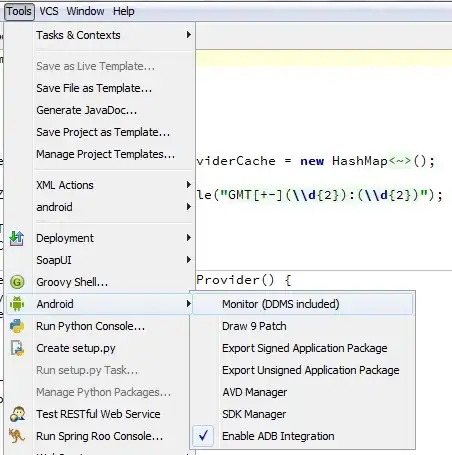 Here is the error I get: