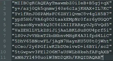 Output of Splitstring();