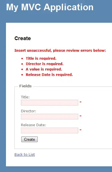 Results after fixing the typo