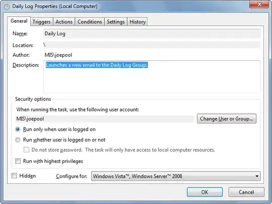 Array values are lost, but plain int persisted