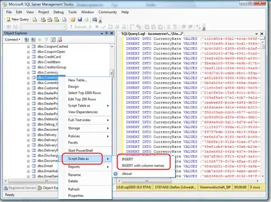 Particles stretched when loaded in a small window