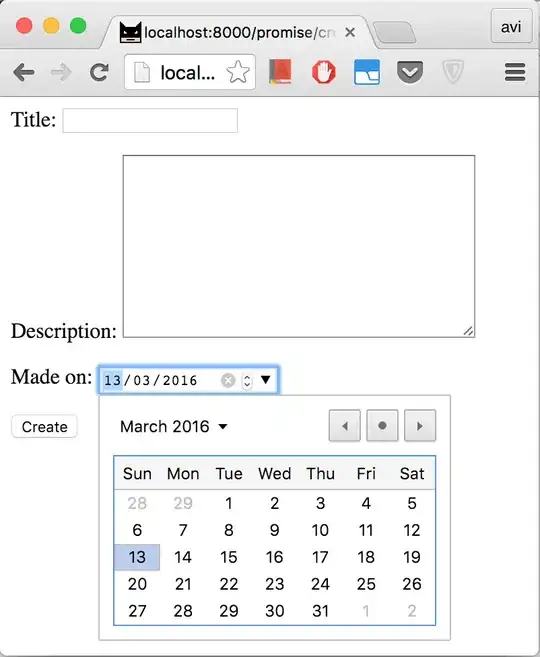 Asterisk overlays the hint