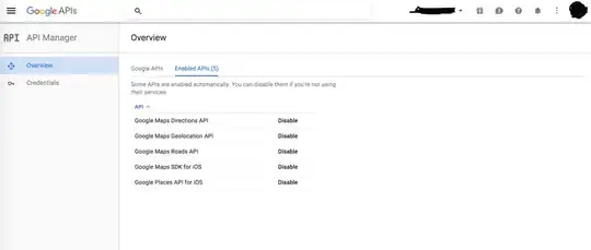 screenshot of file organization