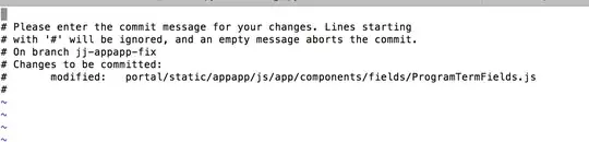 Screenshot showing my attempt at regex with search and replace.