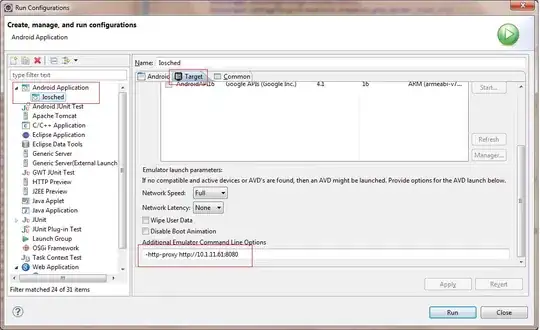 -http-proxy on Android Emulator 