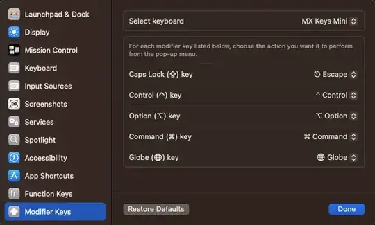 Here's my screenshot.