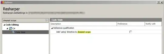 Test Explorer screen snippet