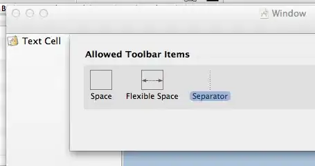 This is how my data looks