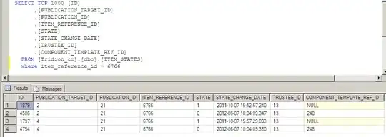 example of mocha test output