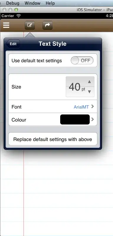 live template settings example
