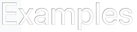 squared off broken border