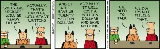 Output of the value looks like this