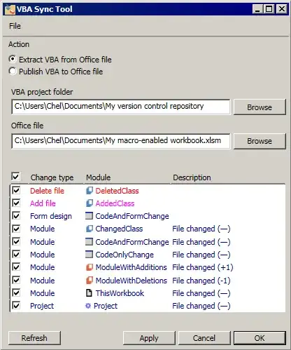 VBA Sync Tool after selecting folder and file locations