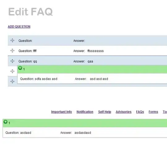 screenshot of result