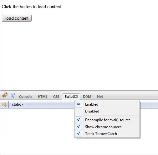 Example of web socket monition