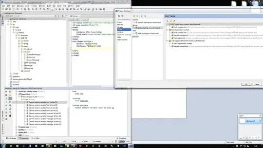 code inspection and spring config
