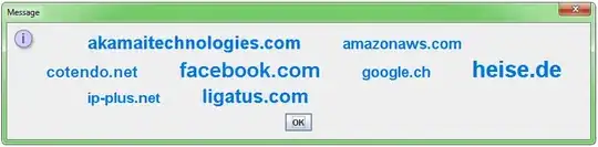 Setting custom class to array of Double