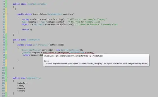 Module properties dialog