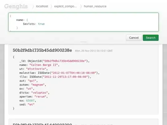 Result after Ajax Call