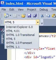 Picture of the iframe in devtools
