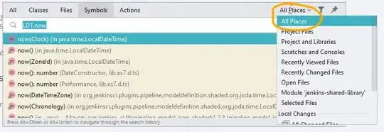 Program running output with no text printed
