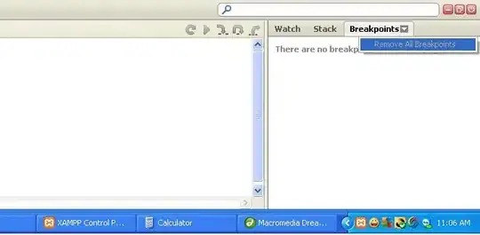 bar chart with negative an positive y values