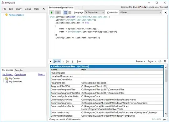 Two views using autolayout.
