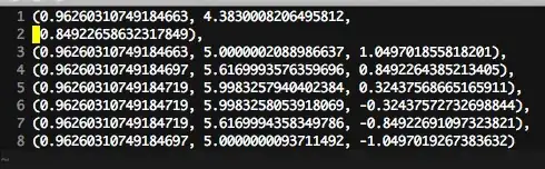 When we click on the commit hash button