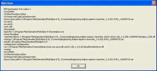 Debug of page showing table after script finishes