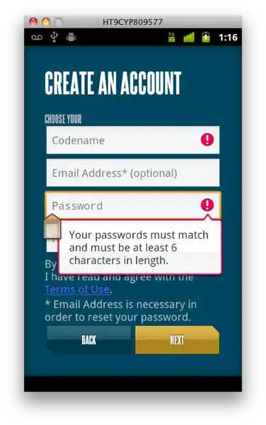 Screenshot of the use of setError taken from Donn Felker, the author of the linked post