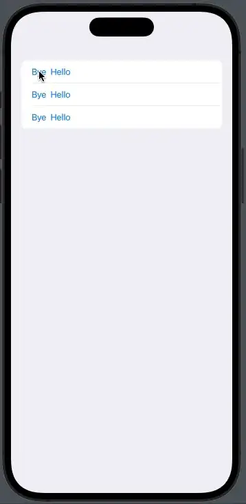 Screen capture of behavior