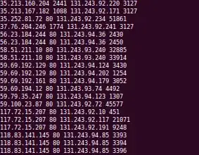 screenshot of relaunch command to start your server