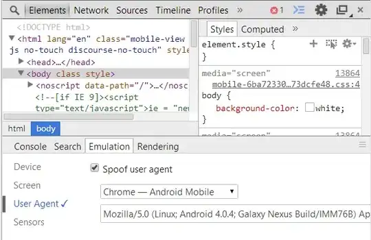 debugging in dev tools