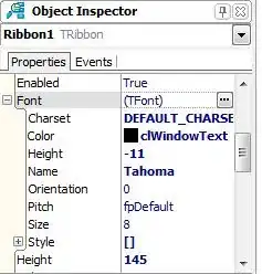 layout editor relative guideline