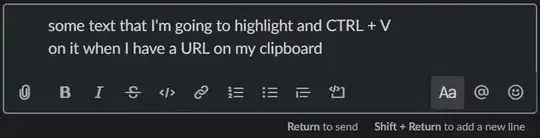 select text & ctrl + v video]