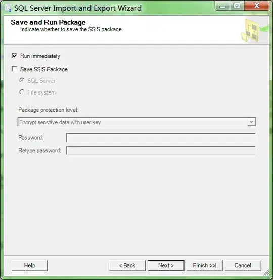 Screenshot of relationship visualizer