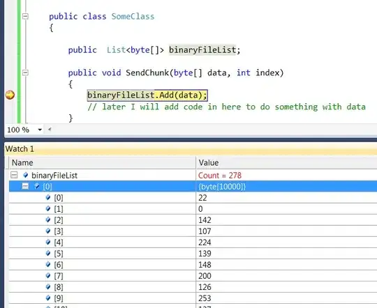 This is a sample of the whole dataset, I will pick 2 columns, obsdate, revenue, and value